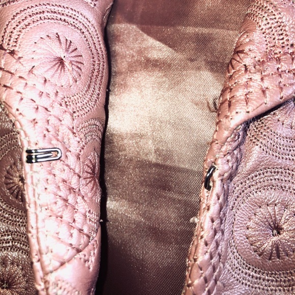 Leather Ice Pink/Rose Cropped Jacket - Picture 14 of 16